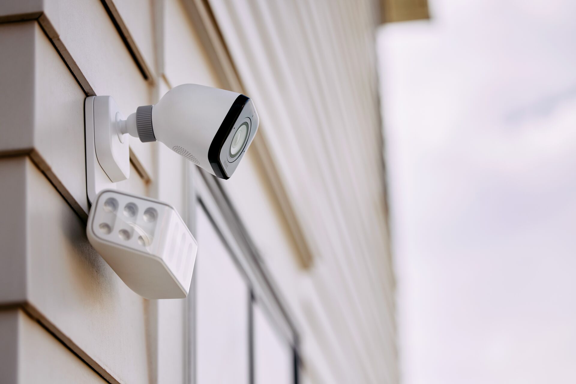 Spotlight Outdoor Security Camera with Dual LED Illuminators